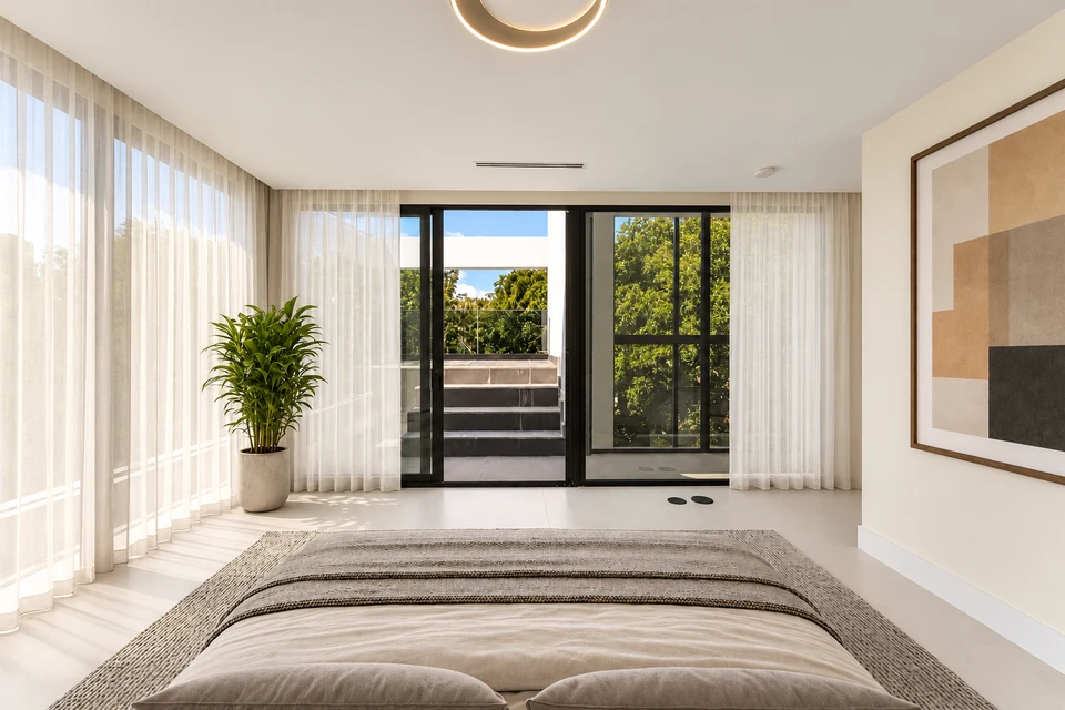 Dormitorio principal · Luz natural