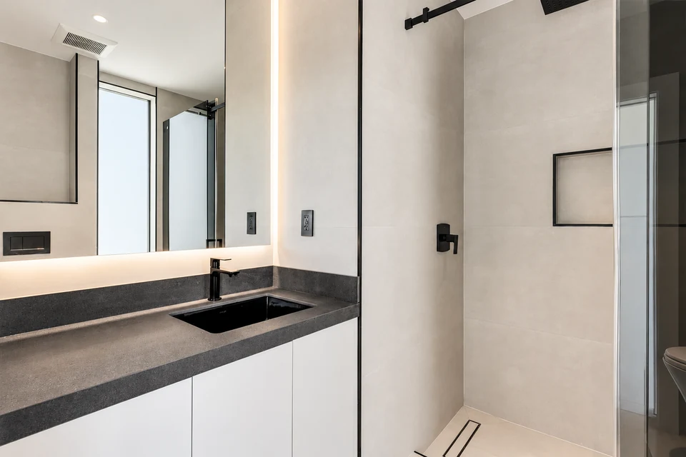 Baño · Detalle de lavabo