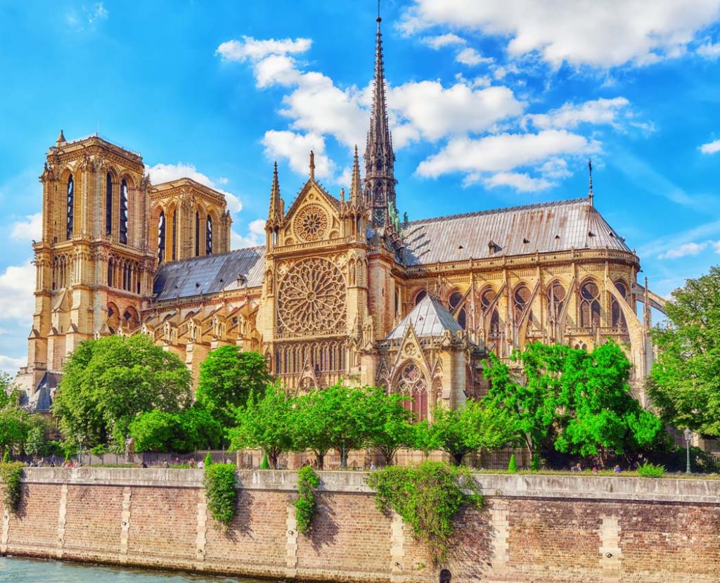The majestic Cathedral of Notre Dame