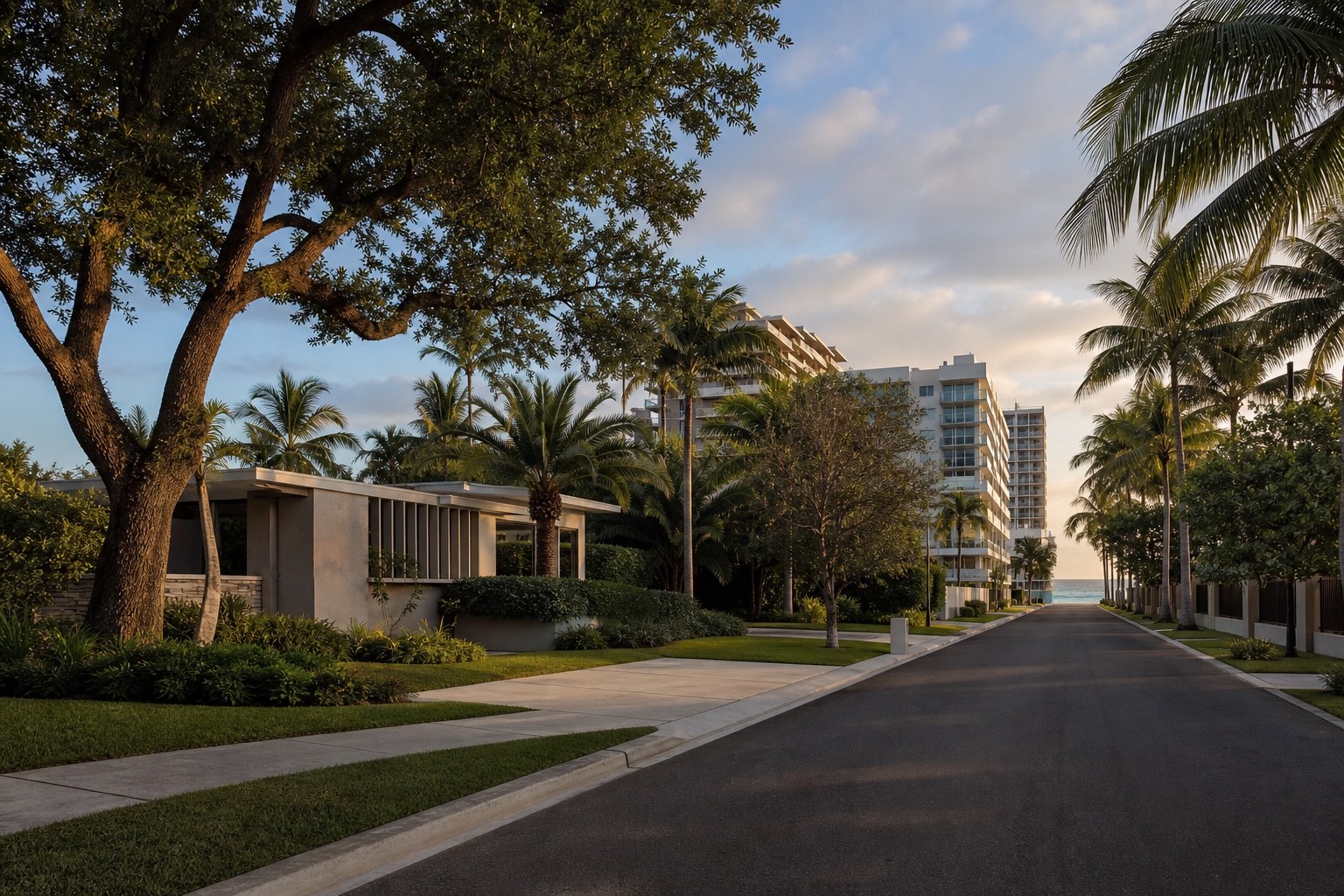 Representative ESSENCE study of Bal Harbour and Surfside coastal residential character
