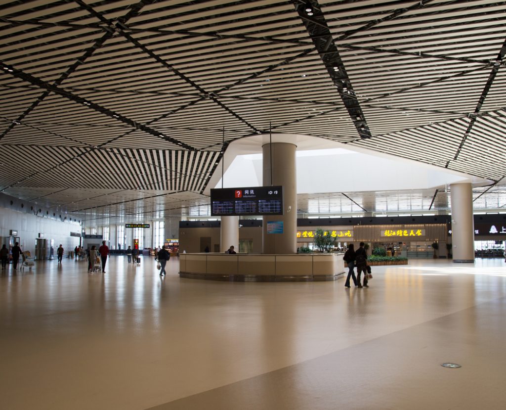 A snowflake terminal, a proposal in China